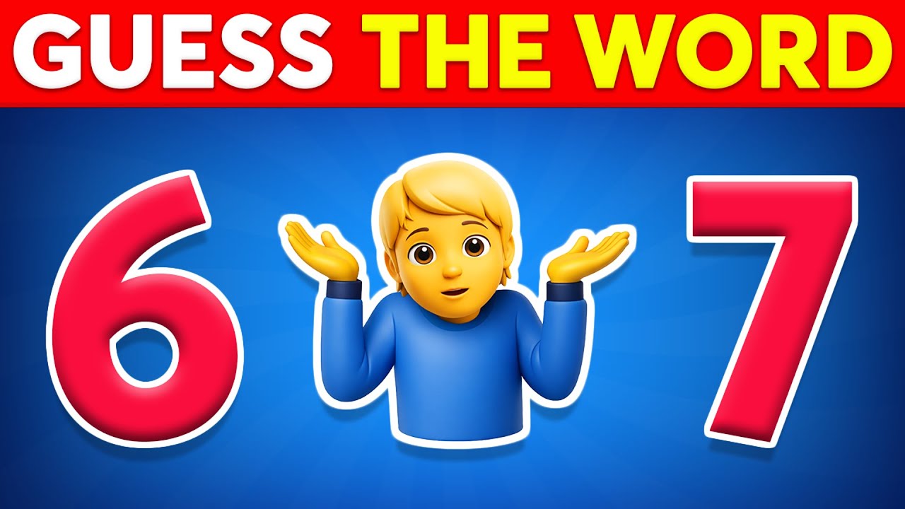 Guess The WORD By Emojis? 🤔❓ Emoji Quiz Challenge 2026