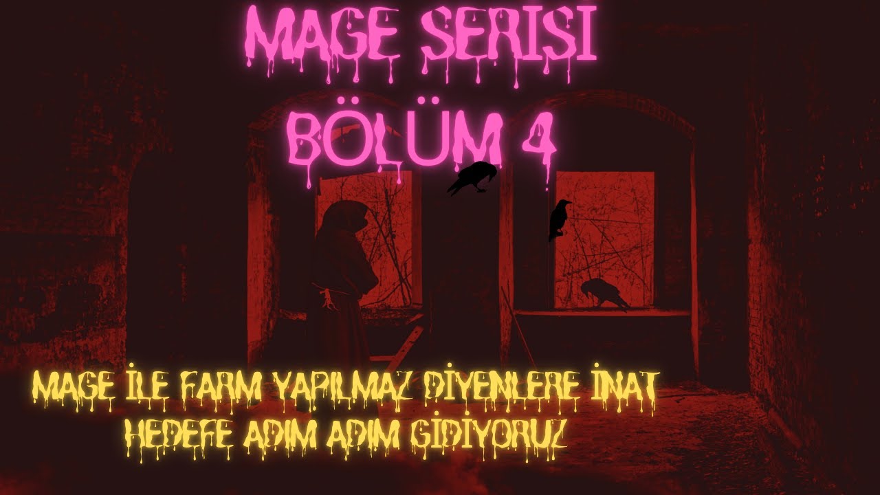 Rise Online Mage Serisi Bölüm#4 Kim Demiş Mage İle Farm Olmaz Diye ? - Moblara Halay Çektirdim