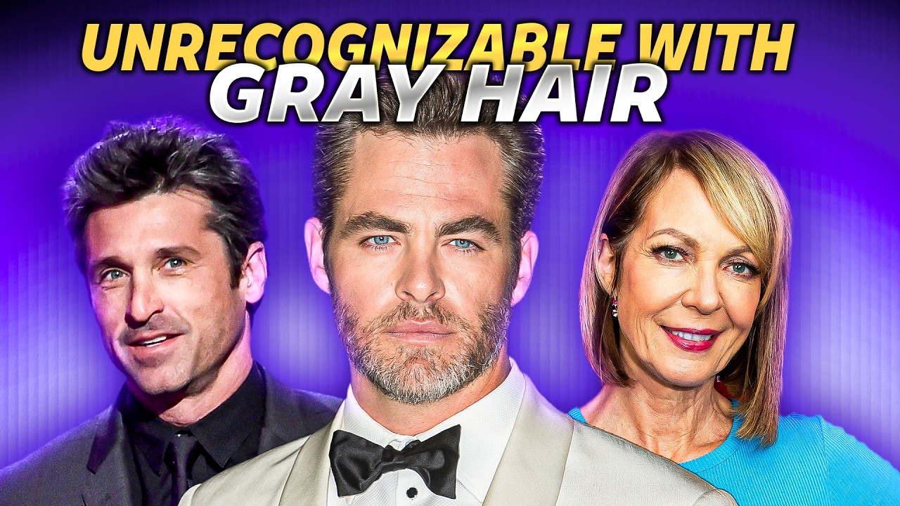Celebs Who Went Gray And Were Unrecognizable