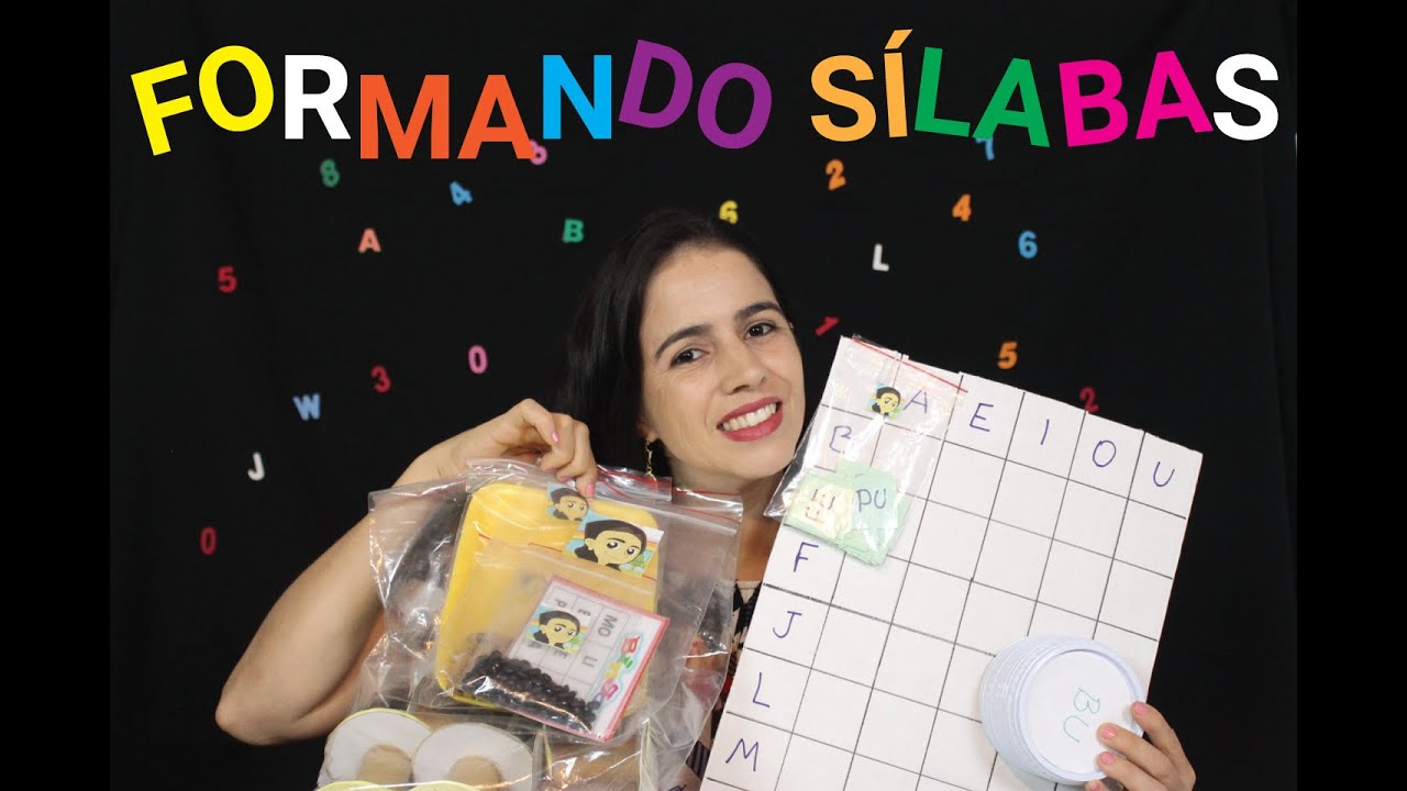 Atividades para crianças de 4 a 6 anos - Formando Silabas