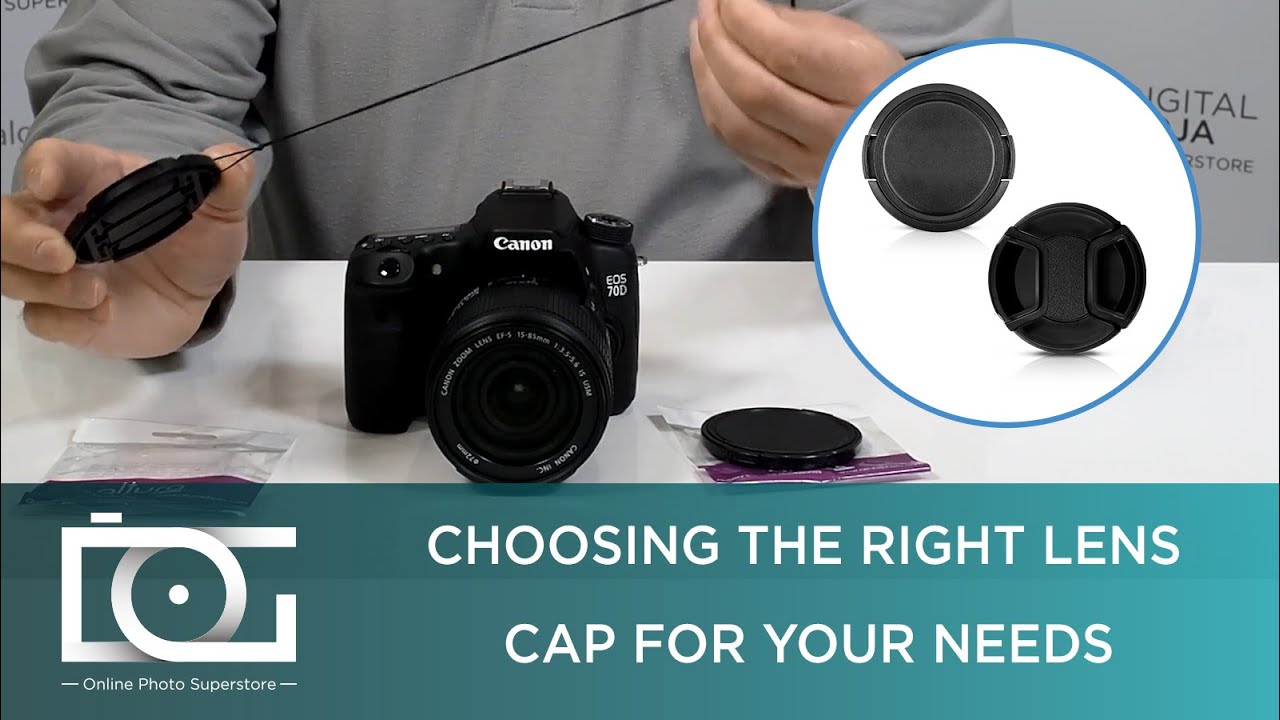 LENS CAP TUTORIAL | Snap On & Center Pinch Lens Caps for NIKON CANON & Other DSLR Cameras