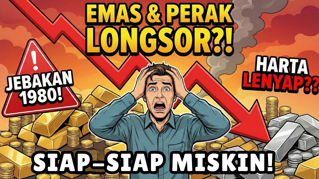 EMAS & PERAK BAKAL LONGSOR?! ⚠️ Belajar dari 