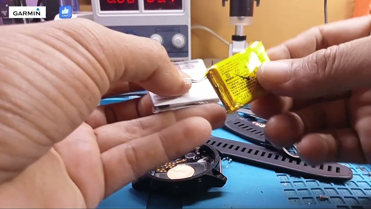 Repair Garmin Fenix 7x battery replacement​ #garmin #repair