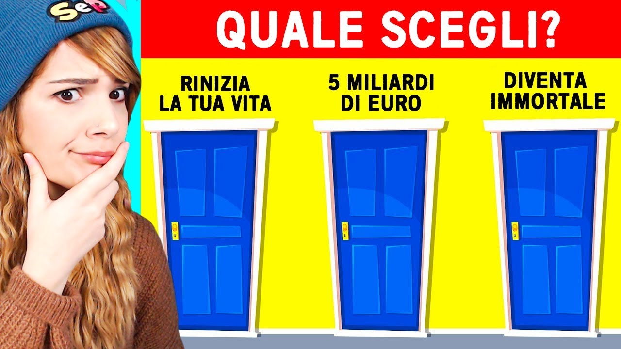 INDOVINELLI CHE PUOI RISOLVERE SOLO SE SEI UN GENIO!