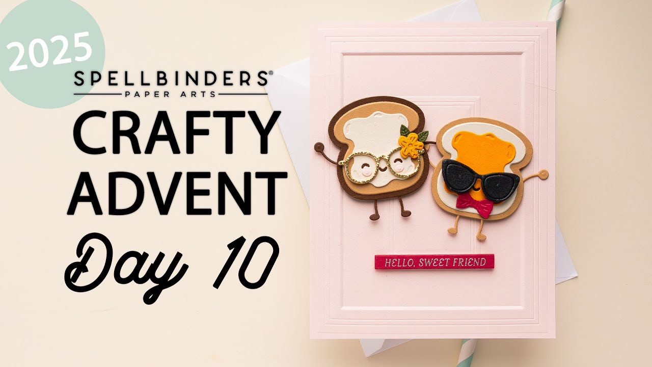 Адвент-календарь Spellbinders 2025 Crafty - День 10