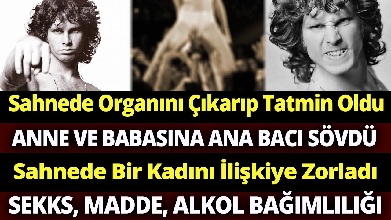 Çılgınlıkları Yüzünden Sahneye Çıkması Yasaklanan Rock Kralı Jim Morrison Kimdir?