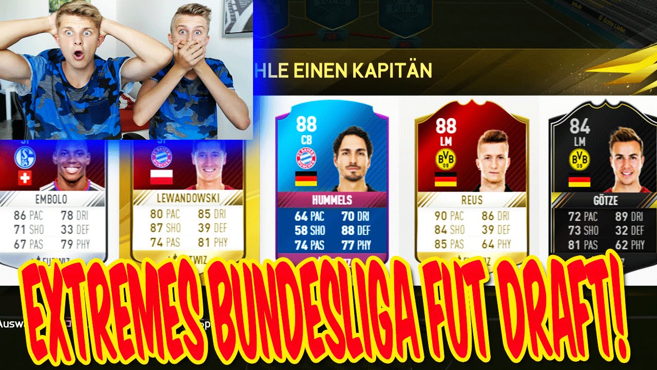 EXTREM KRASSE BUNDESLIGA 2 MIN FUT DRAFT CHALLENGE vs. BRUDER!! - FIFA 16: ULTIMATE TEAM (DEUTSCH)