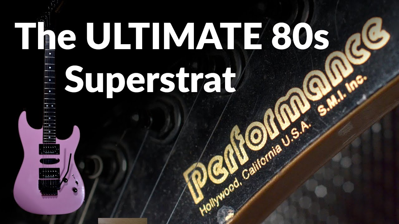 Performance Corsair 80s Superstrat Guitar Review