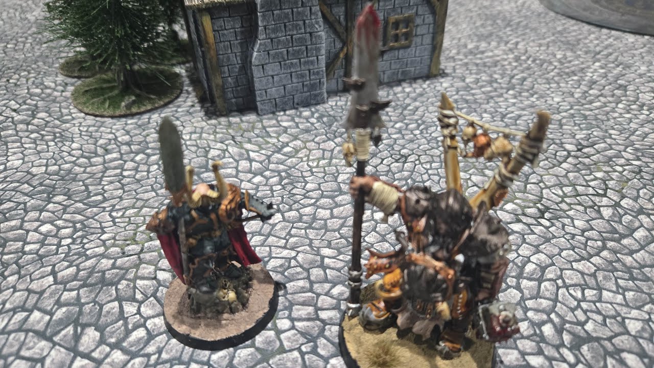 AoS Battle Report Rematch!:  Ogor Mawtribes vs. Slaves to Darkness