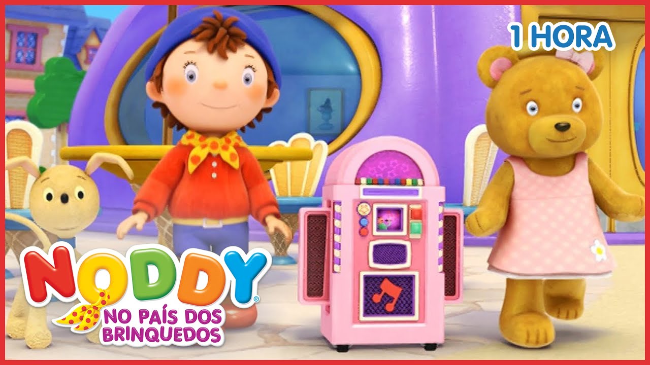 Compilação De 1 Hora | O Suga Som | Noddy em Português  | Desenhos Animados