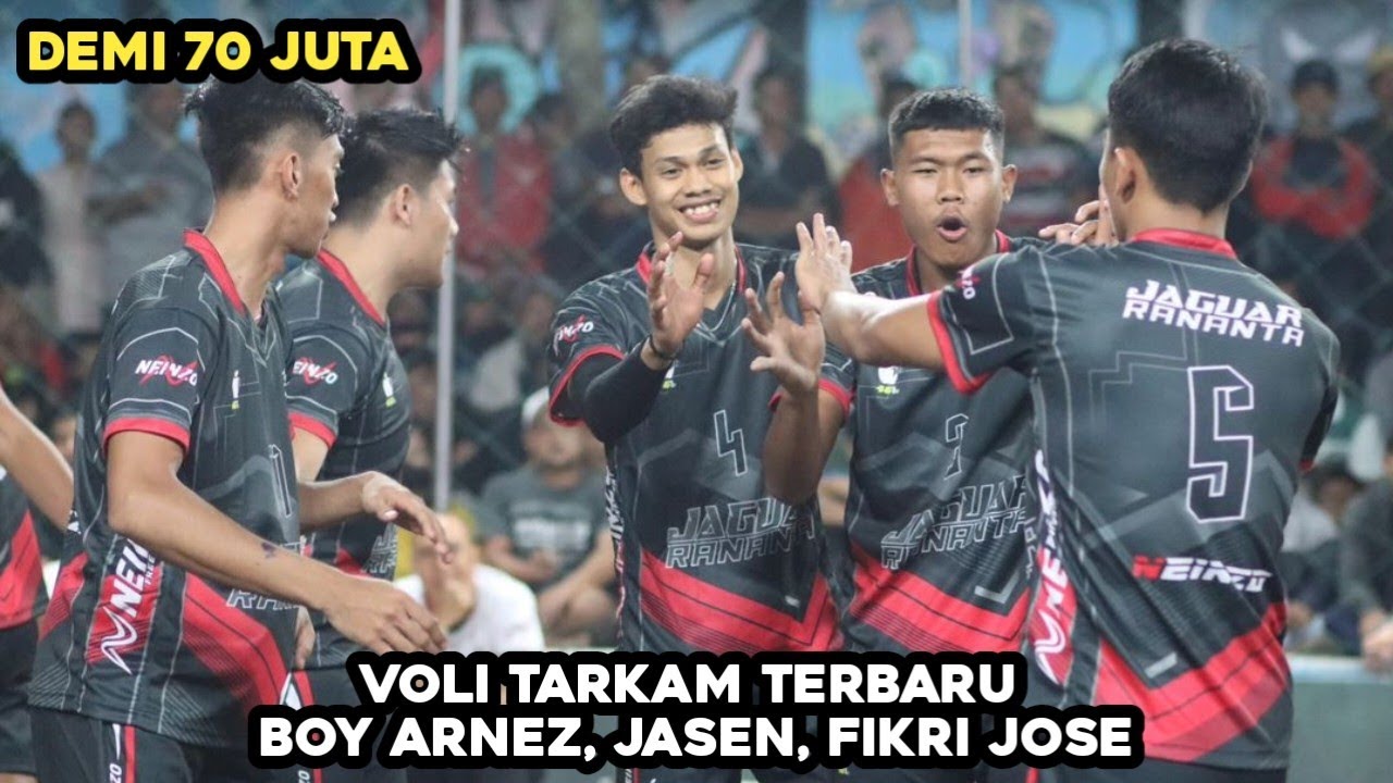 TARKAM 70 JUTA ! Voli terbaru boy arnez,jasen,fikri,cep indra & dedi gemparkan SINGOTOKO CUP 6