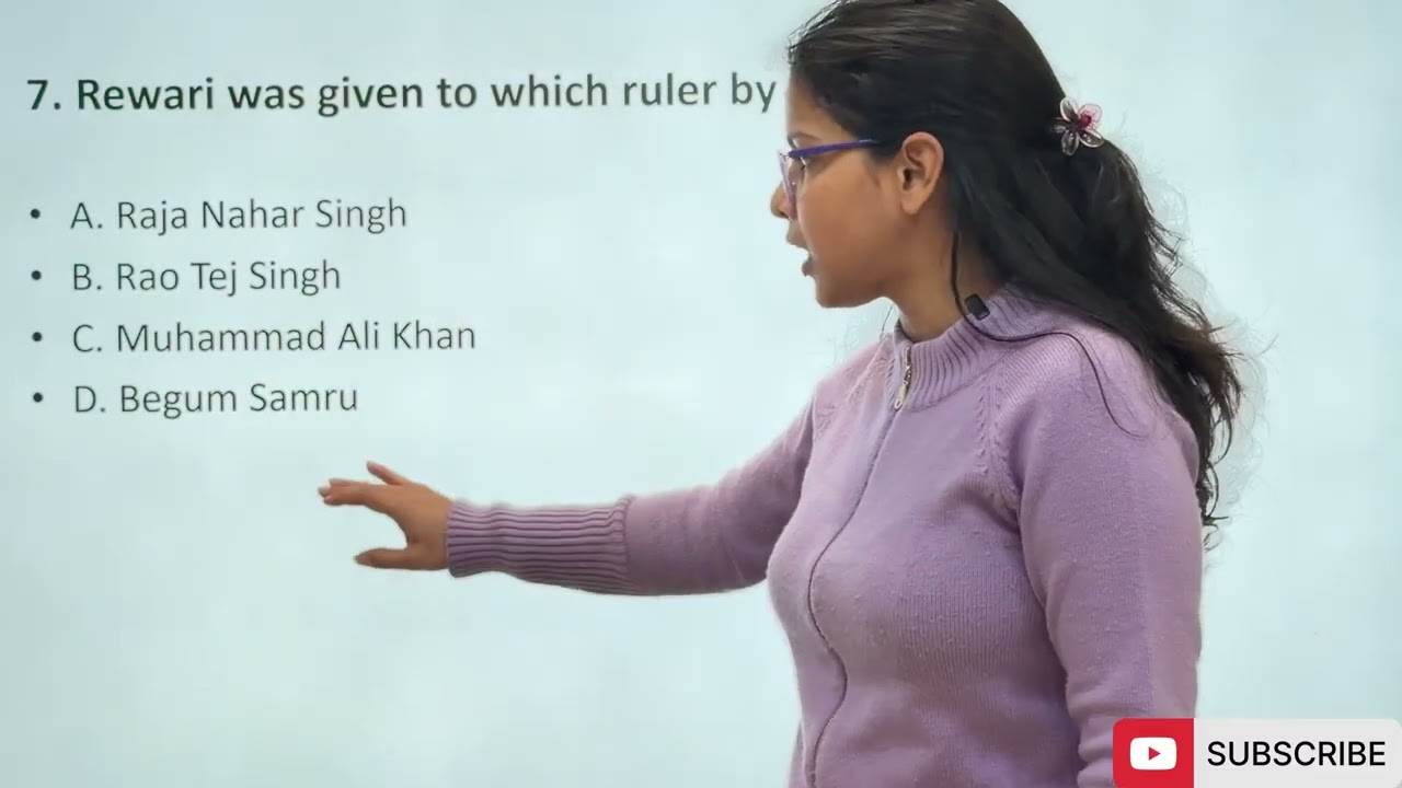 Toppers MCQs Series | HBSE | ROLE OF HARYANA IN INDIAN NATIONAL MOVEMENT | Ch 9 | Class 9 