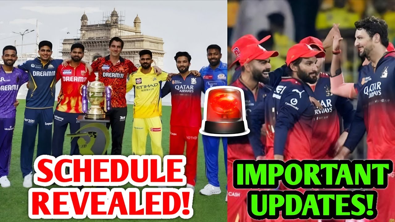 IPL 2026 SCHEDULE REVEAL & HUGE UPDATES 🚨 IPL 2026 India Cricket News Facts