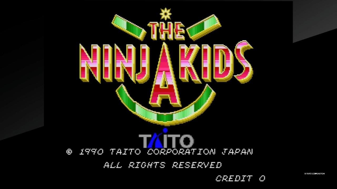 Arcade Archives THE NINJA KIDS - (Akane, Normal Difficulty, International Version)