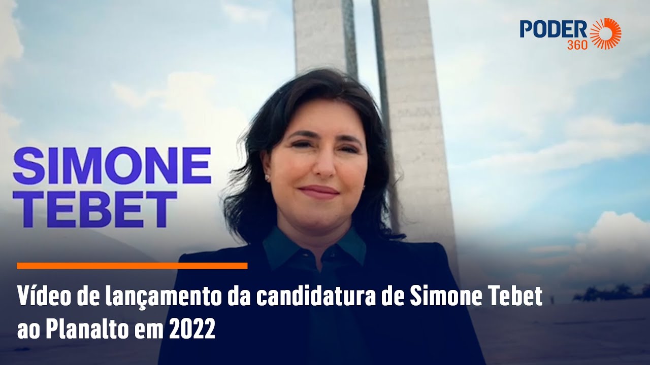 Vídeo de lançamento da candidatura de Simone Tebet ao Planalto em 2022