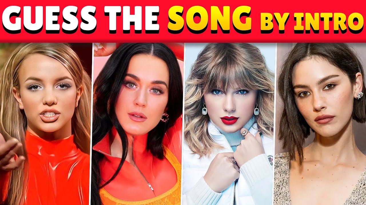 GUESS THE SONG just from the INTRO - Test Your Music Challenge | Music Quiz