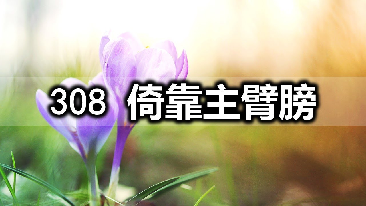 308 倚靠主臂膀  Leaning on the Everlasting Arms - 喜乐之声赞美诗系列