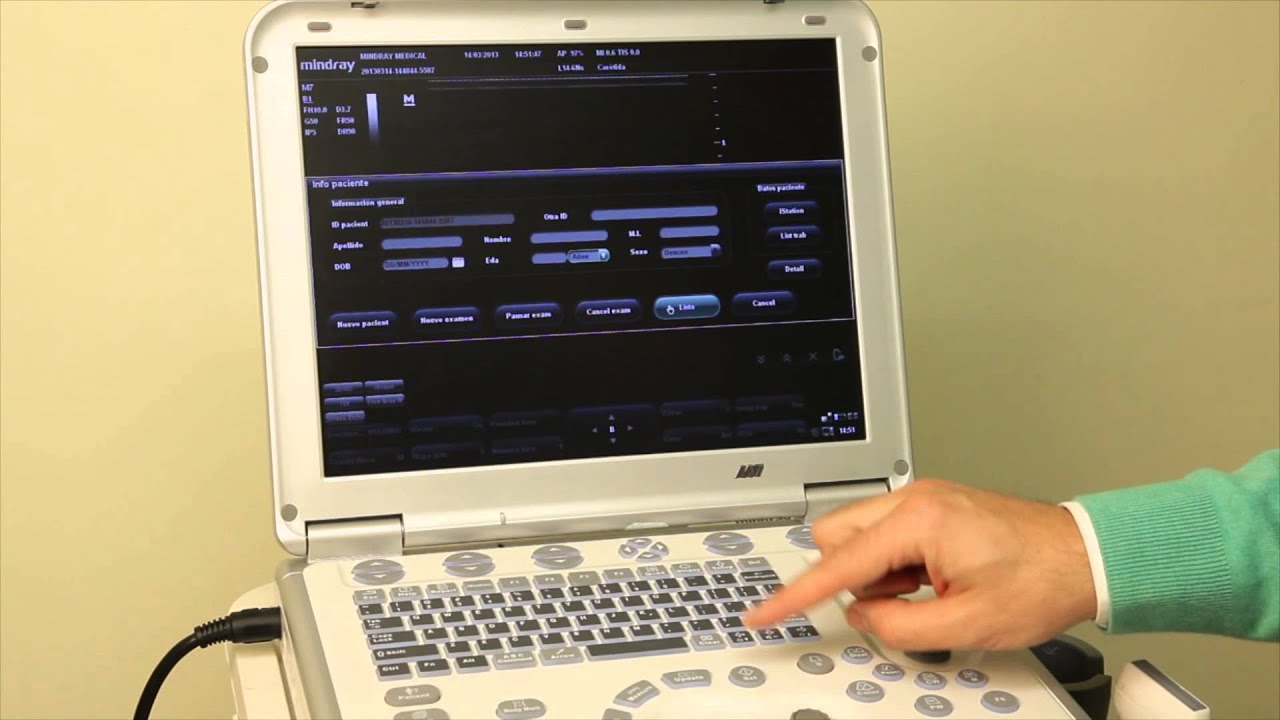 Mindray M7 Tutorial (Spainish)-- Hand-Carried Color Doppler Diagnostic Ultrasound System