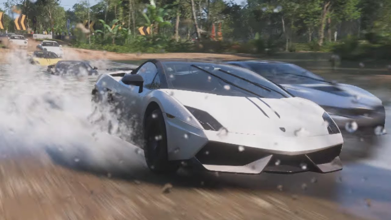 Lamborghini Gallardo LP570-4 2012 Spyder Performante The Gauntlet Event Forza Horizon 5 Spin Camera