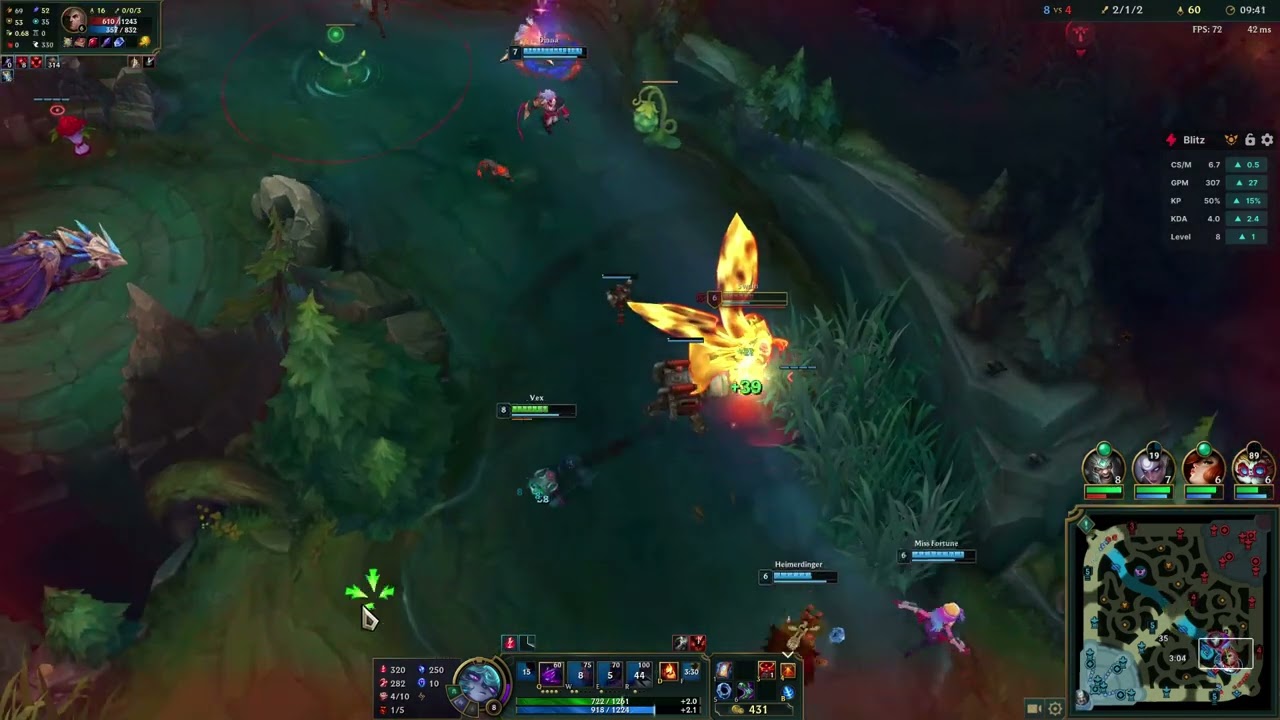 Vex vs Victor | LoL | Vex Gameplay