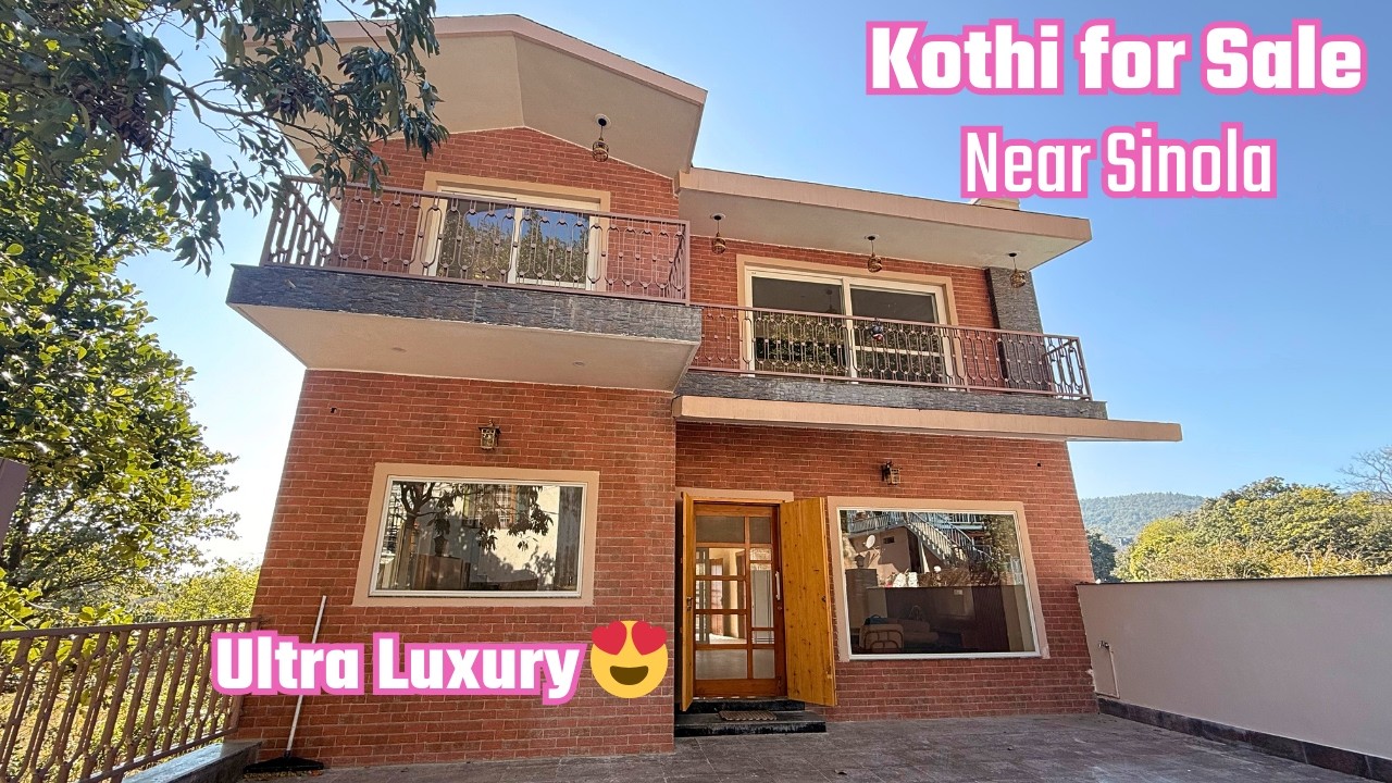 Dehradun's MOST LUXURIOUS 5 Bedroom Kothi for Sale NOW (360 Mountain View)