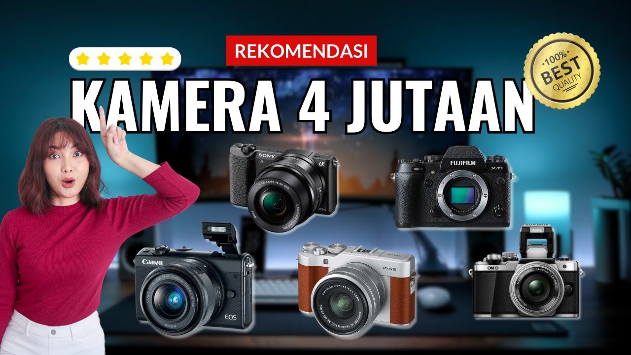 BUDGET 4 JUTAAN! Rekomendasi Kamera Terbaik Kualitas SUPER