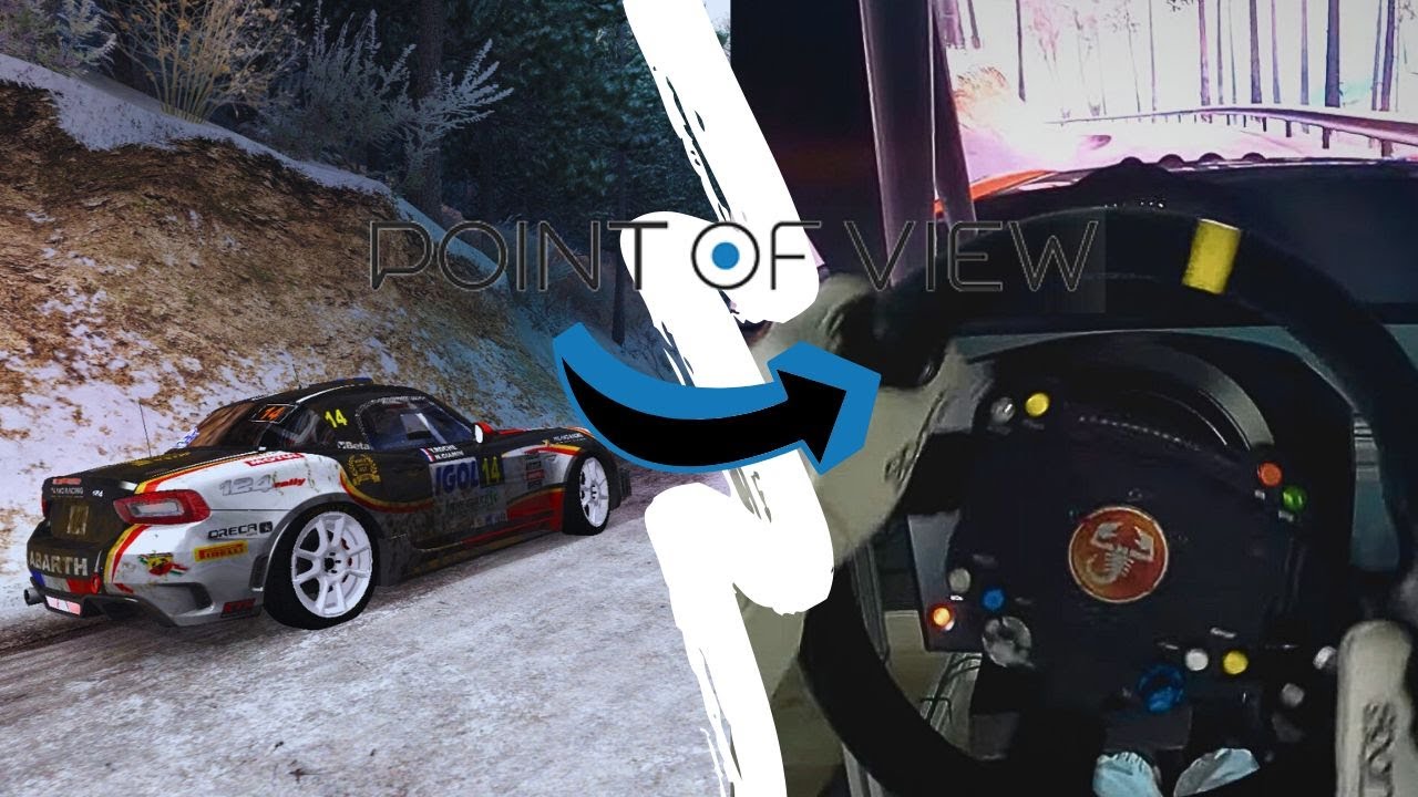 Abarth 124 RGT On ICE! 😱❄️