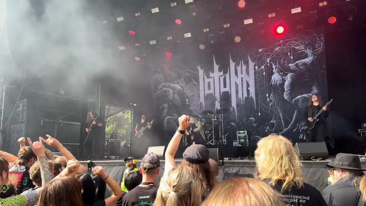IOTUNN  - Mistland (live, Hellsinki Metal Festival)