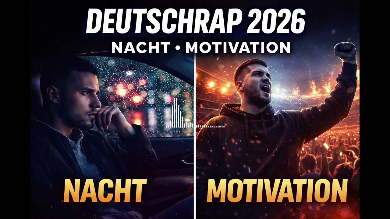Neue Deutschrap Songs 2026 | Rap auf Deutsch Mix (15 Minuten)  Straßenrap • Nacht Vibes • Motivation