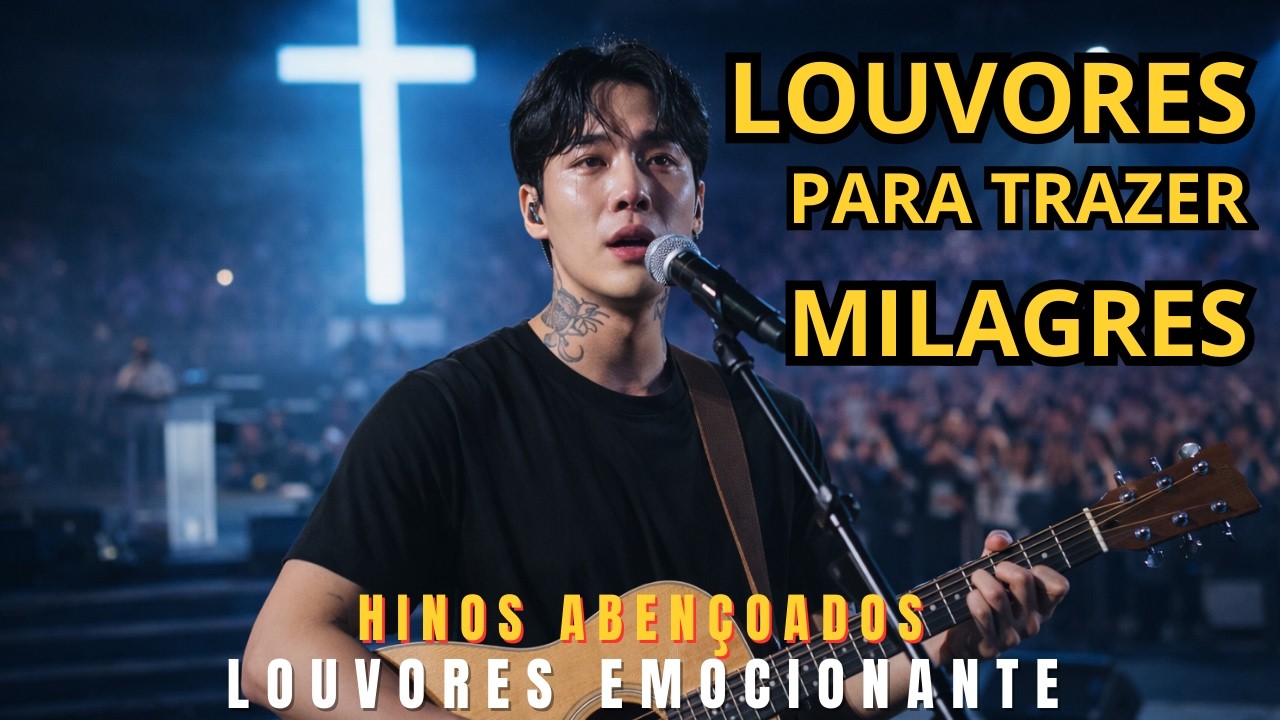 Louvores Abençoados - TOP LISTA (LETRA) Hinos evangélicos, Musicas Gospel