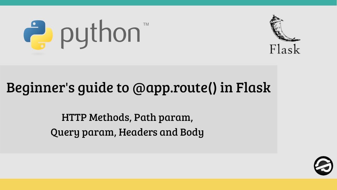 Beginner's guide to @app.route() decorator in Flask