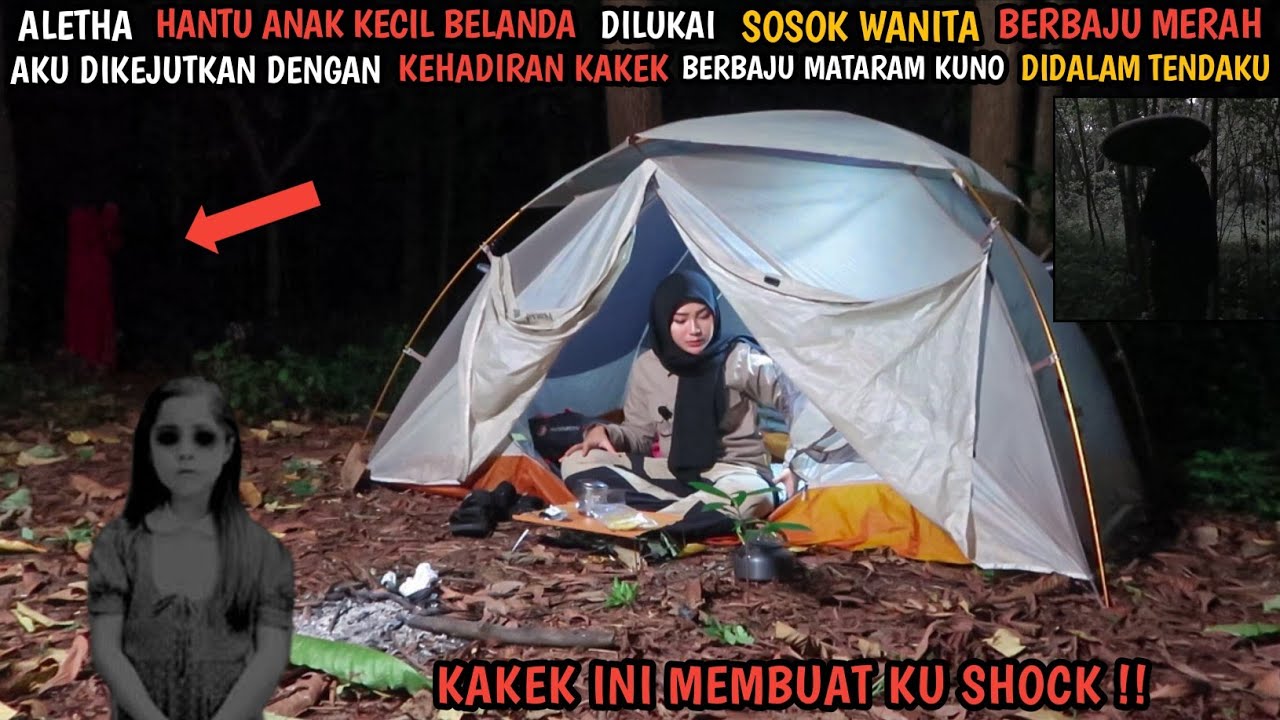 SOLO CAMPING HORROR : ALETHA HANTU ANAK BELANDA MENGHILANG SETELAH DILUKAI SOSOK WANITA BAJU MERAH