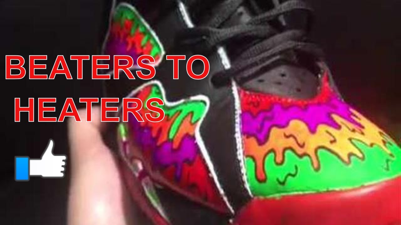 Custom Jordan 7s | beaters to heaters