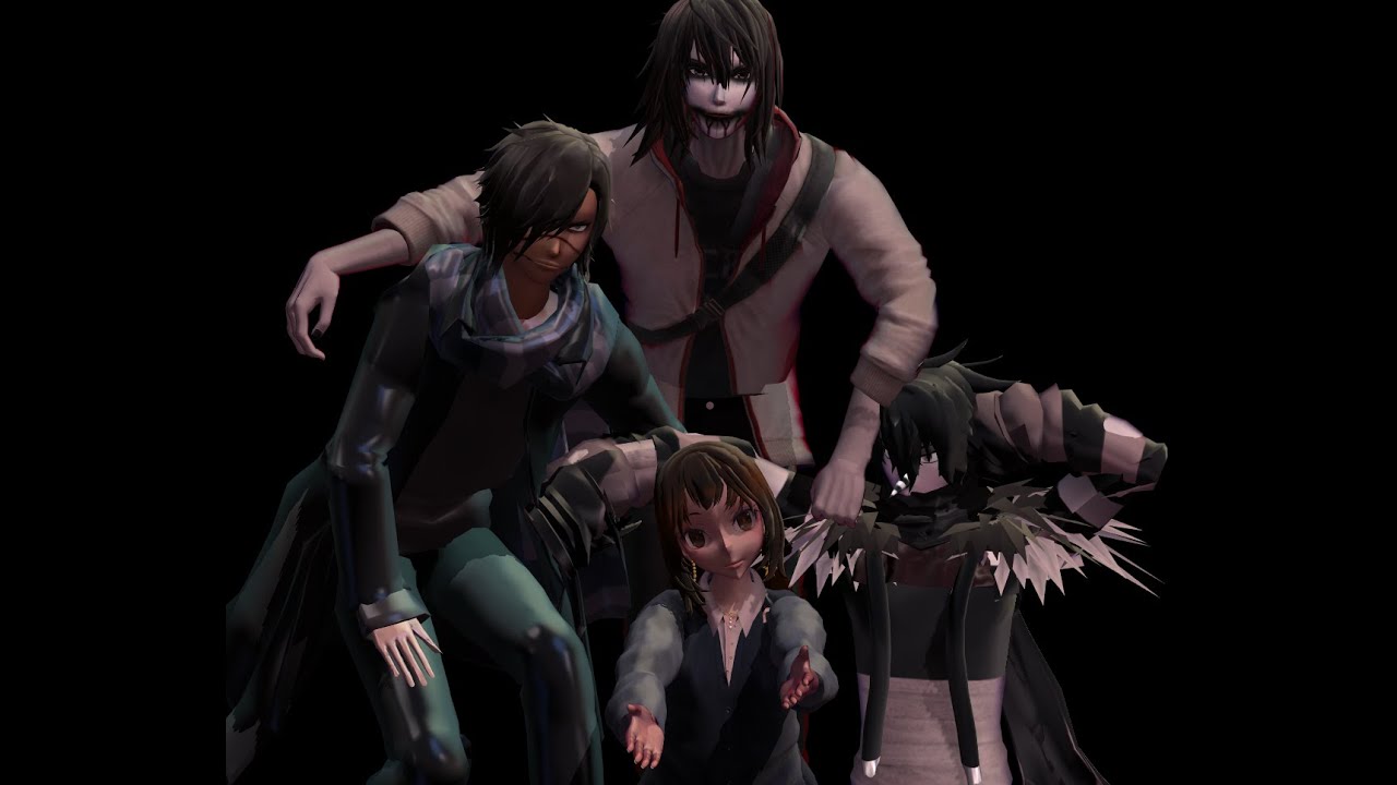 MMD Bad ∞ End ∞ Night CreepyPasta Edition