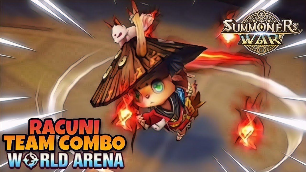 Racuni Team Combo in World Arena - Summoners War