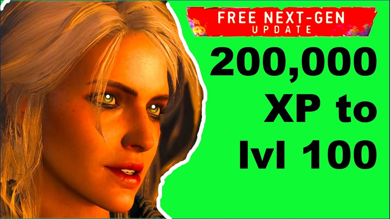 NEW BEST XP farm for HIGH lvl to 100 in the Witcher 3: Next-Gen Update 4.00 #witcher3