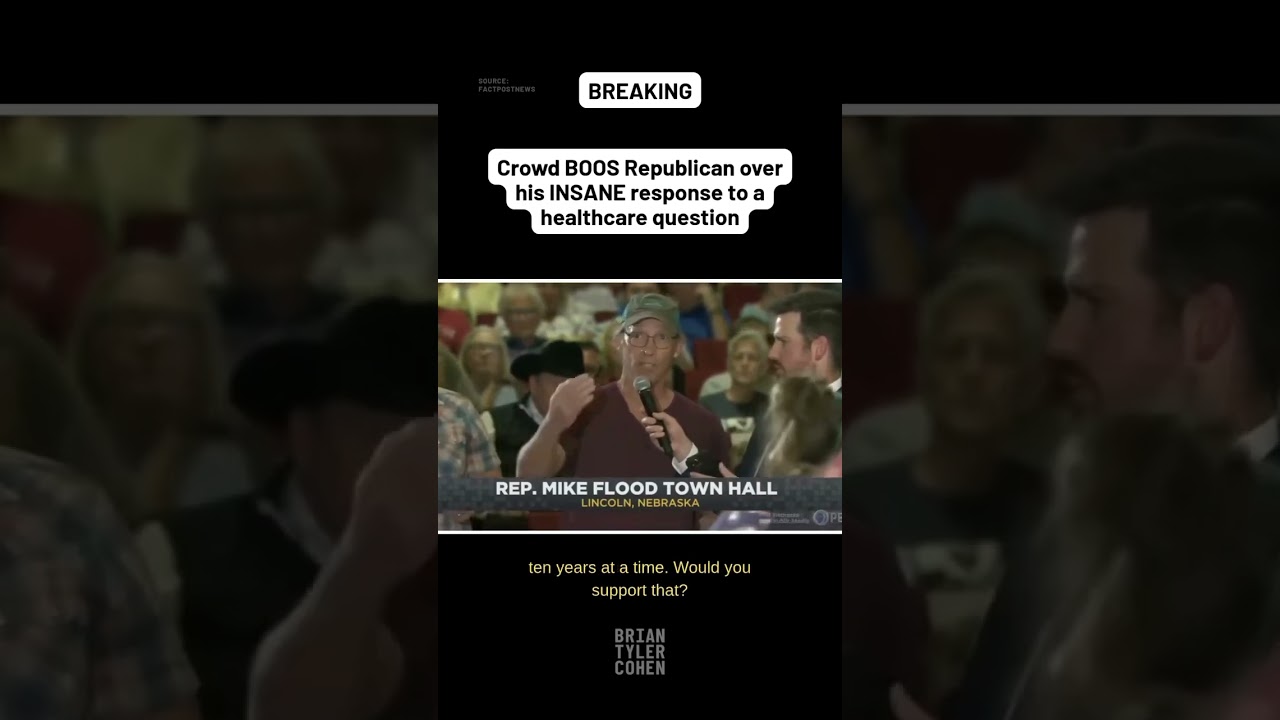Crowd BOOS Republican&rsquo;s Healthcare Answer 😳 #Healthcare #Republicans #Politics