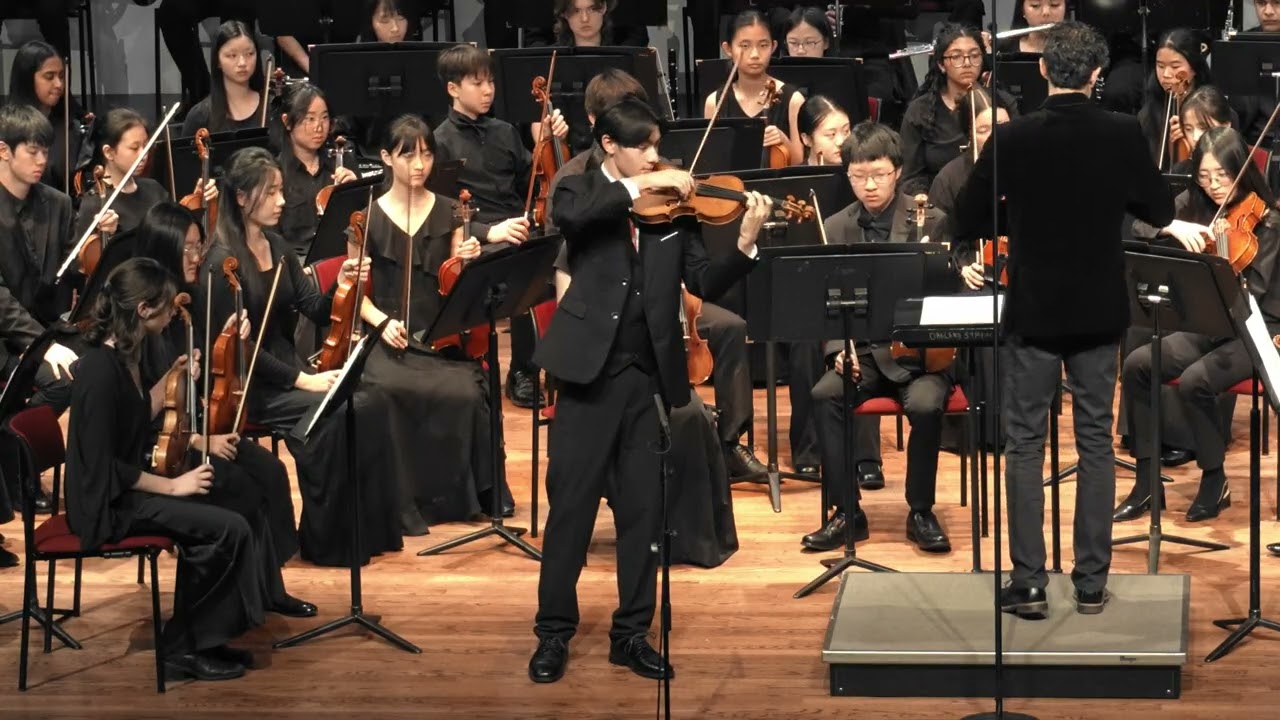 Michael Oliveira - Brahms Violin Concerto in D Major, 1st mvt.