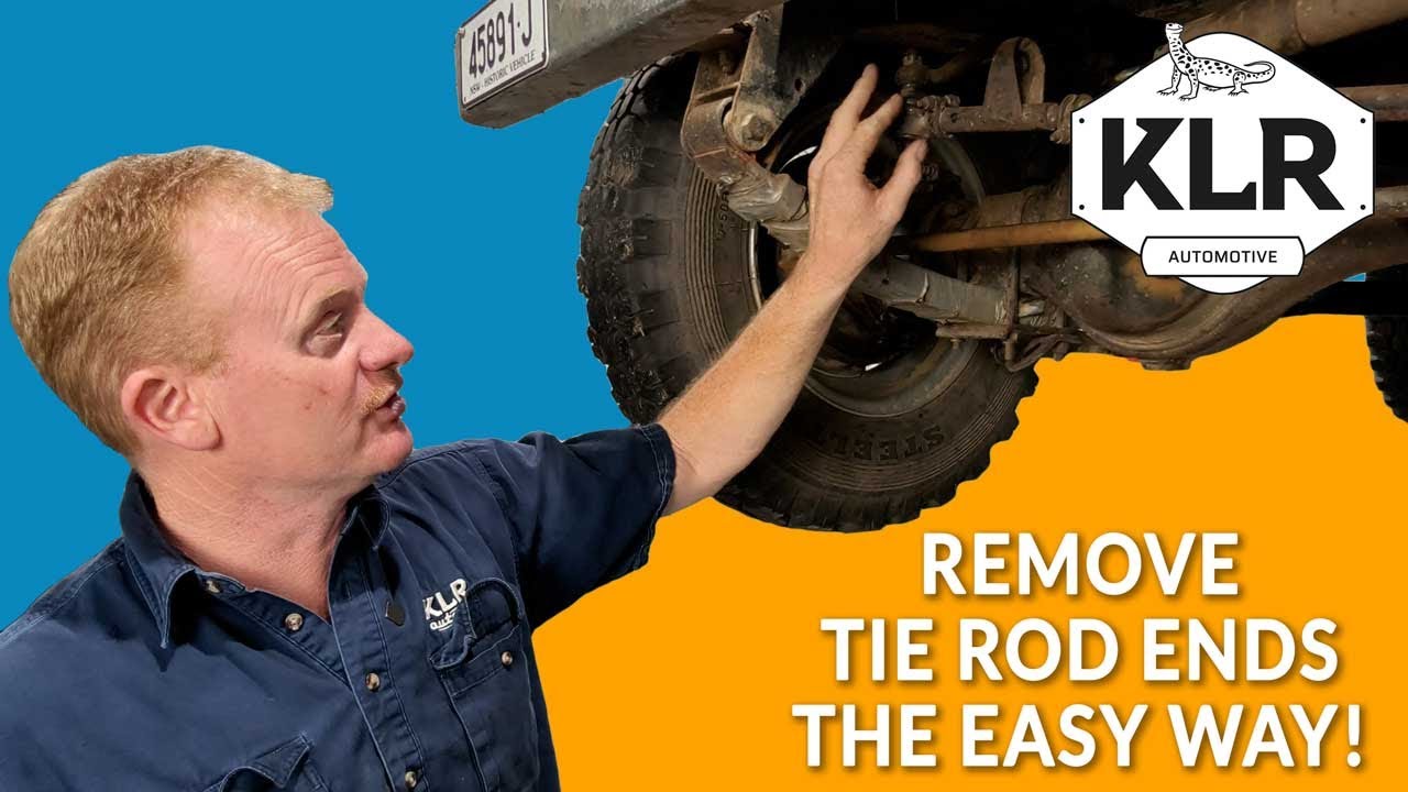 REMOVE TIE ROD ENDS... THE EASY WAY!
