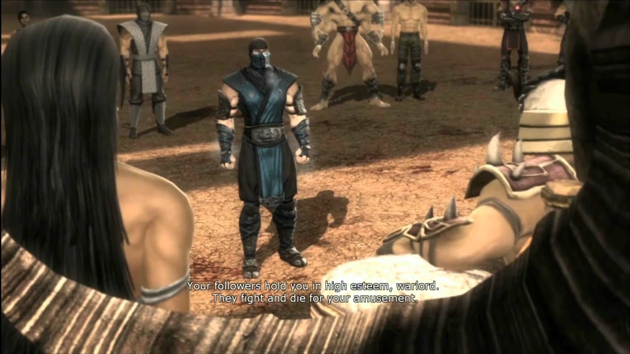 MK9 story mode Chapter 8: Sub-Zero cutscenes
