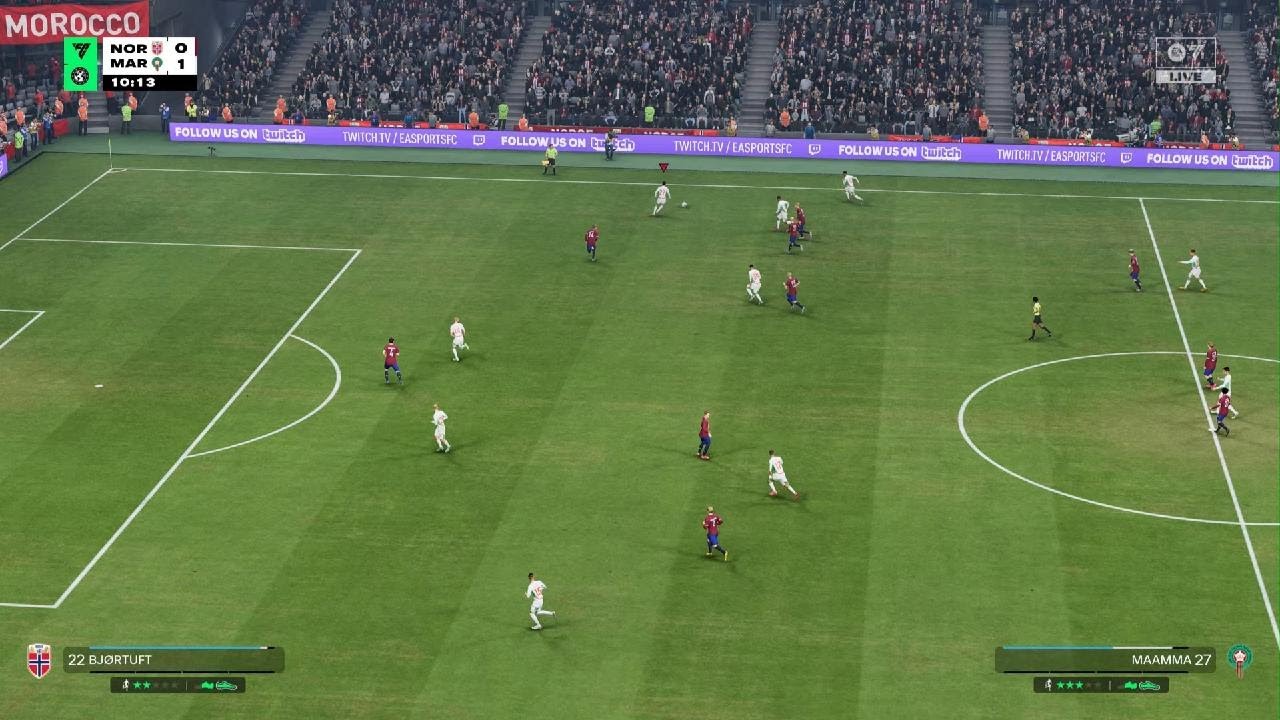 EA SPORTS FC 26 Amical  🇳🇴 1/6 🇲🇦 😂😂