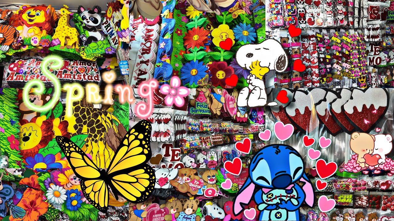 FOMY Y SUMINISTRO DE MANUALIDADES PRIMAVERA 🌸🌼🦋Y AMOR Y AMISTAD 🥰♥️😍😘CDMX 📍 PINOSUAREZ