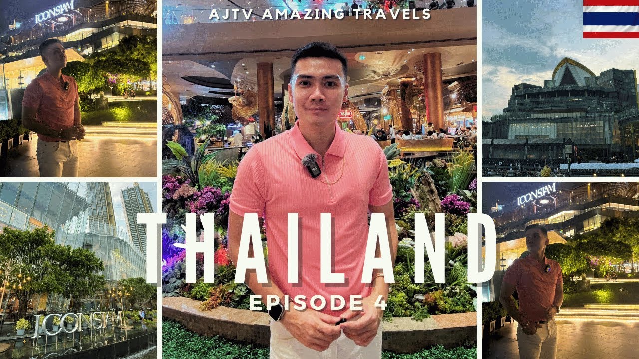 Bangkok Thailand Vlog EP4: ICONSIAM | Bangkok's Most Impressive   Mall With Indoor Floating Market