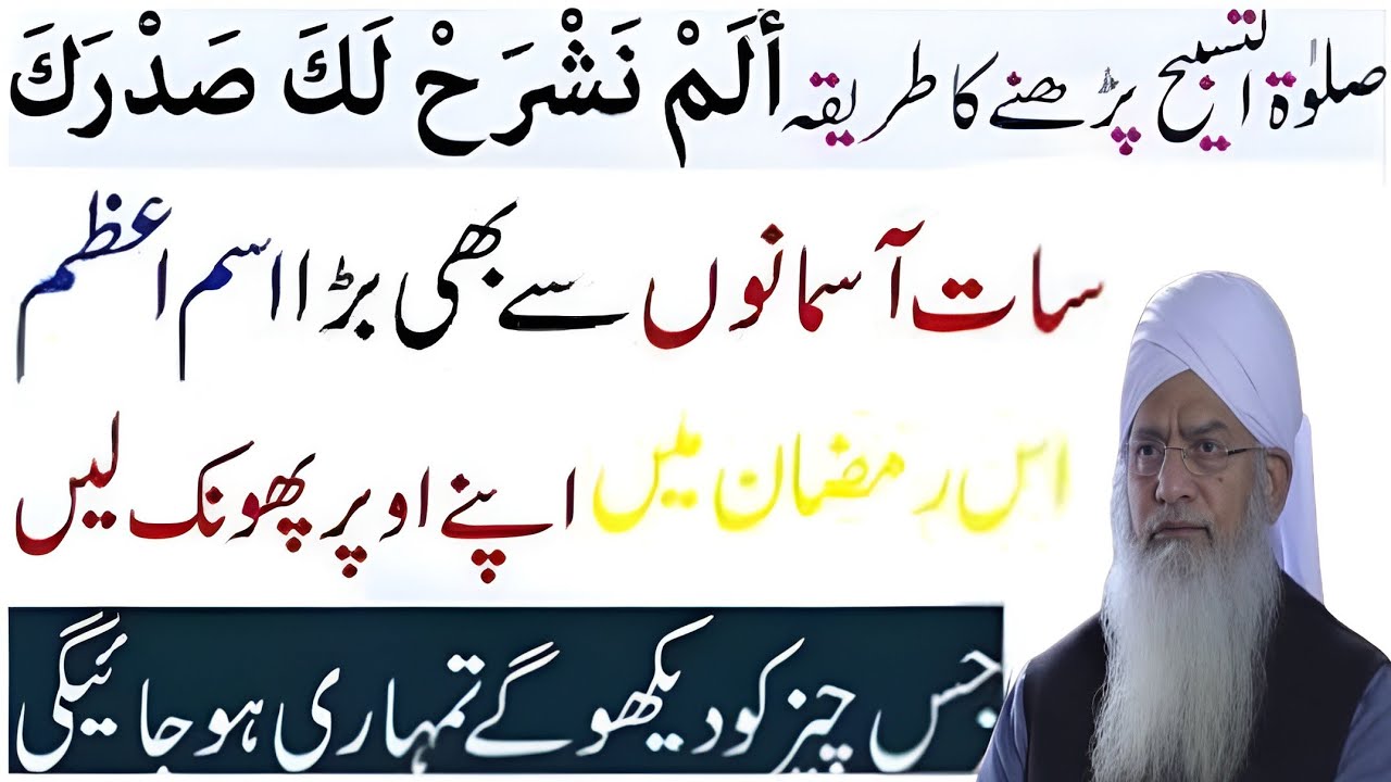 7 Aasman Se Bhi Bara Ism e Azeem – Ramzan Ka Powerful Amal Peer Zulfiqar Naqshbandi 