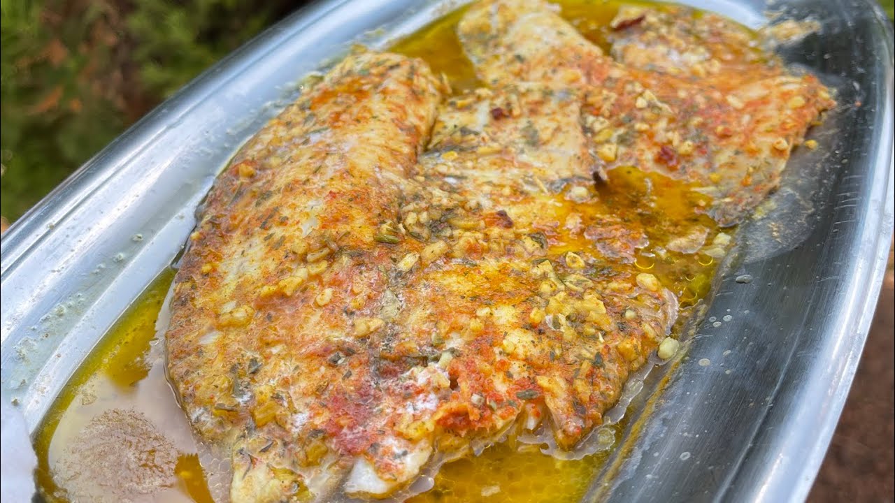 FIL&Eacute; DE TIL&Aacute;PIA ASSADA NO FORNO #shorts