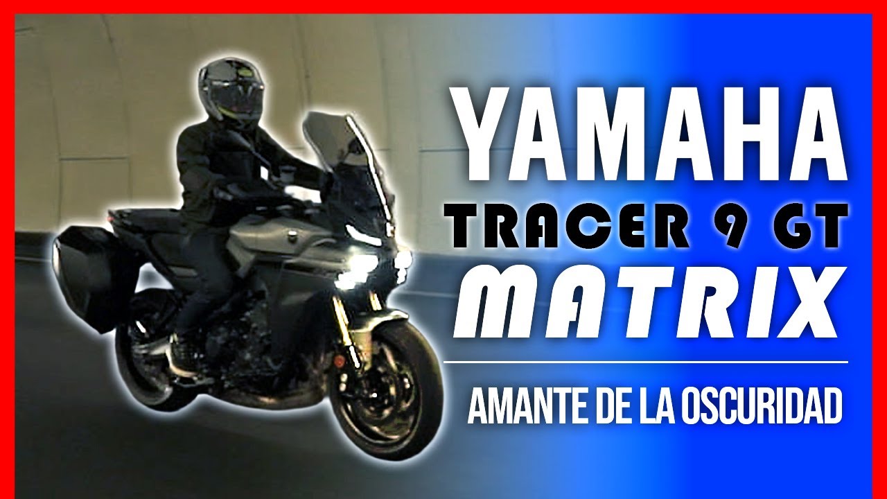 Yamaha Tracer 9 GT 2025 de noche | Probamos su iluminación Matrix