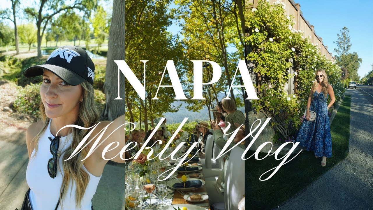 NAPA: wine tasting, going to a michelin star restaurant, golf, and much more!