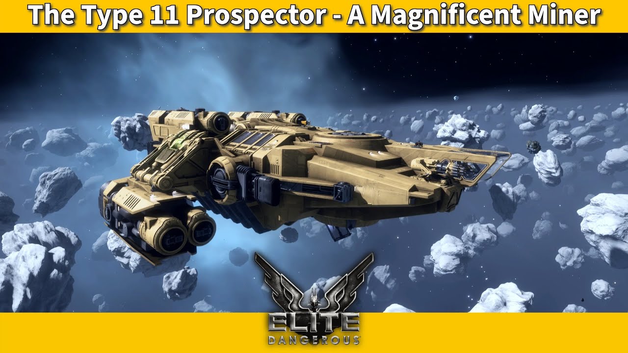 «Проспектор 11» — великолепный шахтёр [Обзор корабля в Elite Dangerous]