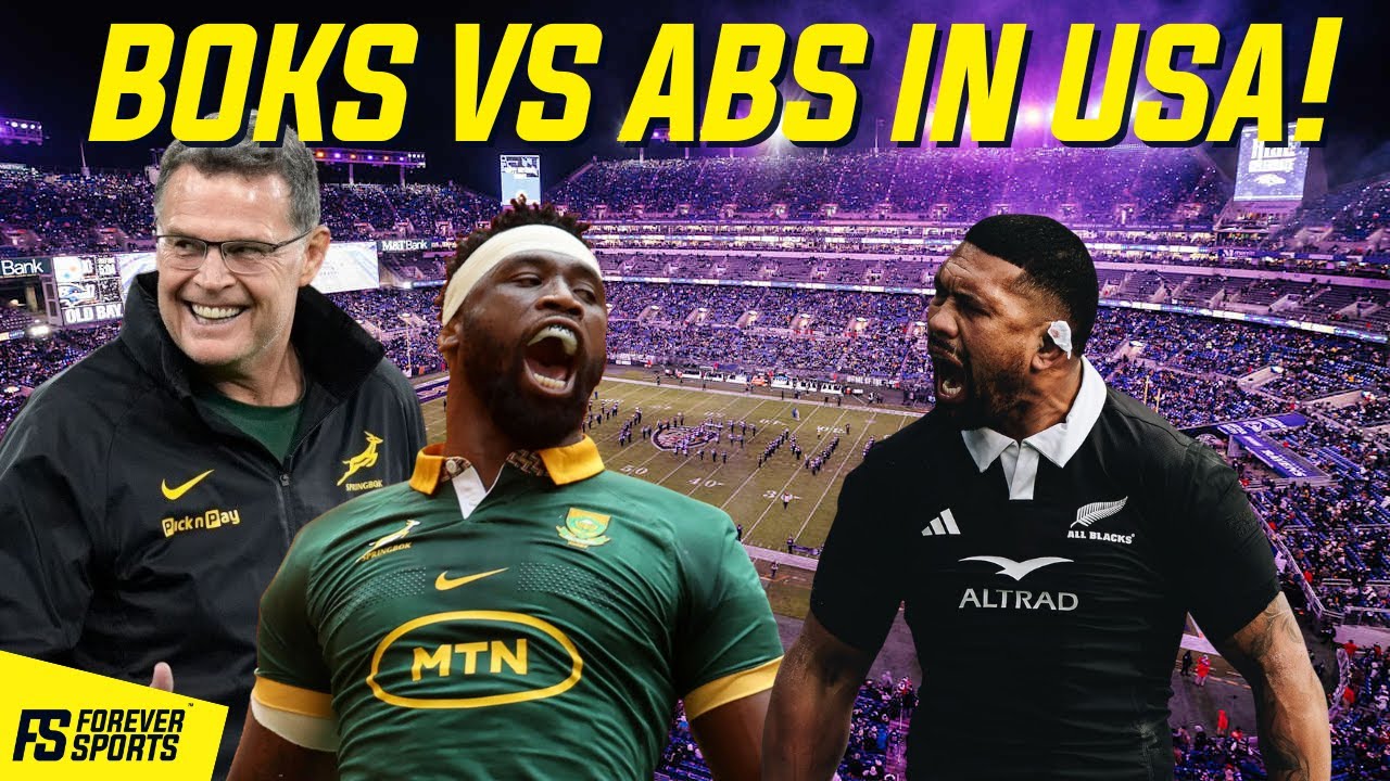 BREAKING: Springboks vs All Blacks is going to the USA