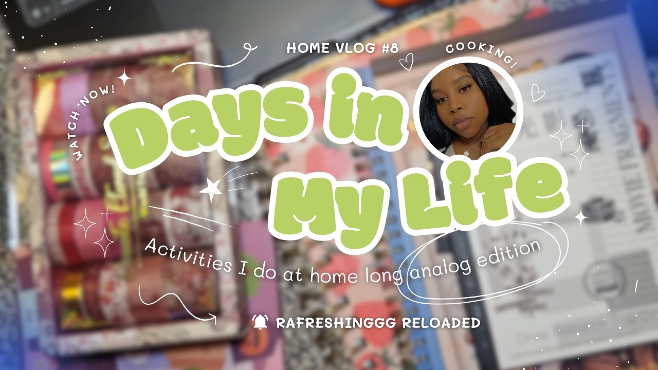 Analog Hobbies | A Cozy Few Days In My Life ✨